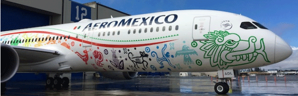Aeromexico vliegtuig